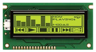 MIDAS DISPLAYS MC144032C6WC-SPTLY