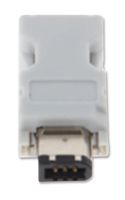 MOLEX 55100-0670 输入输出连接器, 6 触点, 插头, I/O, 焊接, 55100 Series, 电缆安装