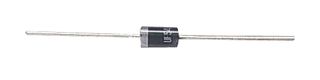 ONSEMI MBR160RLG Schottky Rectifier, 60 V, 1 A, Single, DO-41 (DO-204AL), 2 Pins, 750 mV
