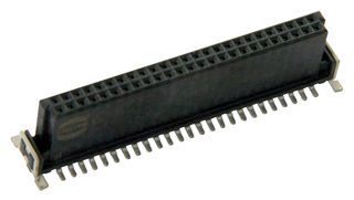 HARTING 15 22 026 2601000 PCB插座, 板至板, 1.27 mm, 2 排, 26 触点, 表面安装, har-flex