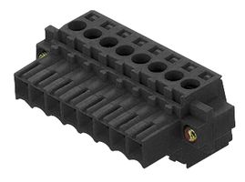 WEIDMULLER 1615810000 Pluggable Terminal Block, 3.5 mm, 5 Ways, 28 AWG, 14 AWG, 1.5 mm², Screw