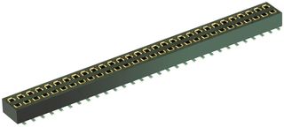HARWIN M50-3151242 PCB Receptacle, Board-to-Board, 1.27 mm, 2 Rows, 24 Contacts, Surface Mount, Archer M50 Series
