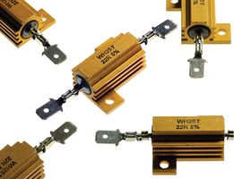 TT ELECTRONICS / WELWYN WH50T-10RJI 电阻器, 焊片, 10 ohm, WH Series, 50 W, ± 5%, 焊片, 1.25 kV