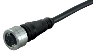 MOLEX 120079-5110 传感器电缆, BRAD Micro Change, Ultra-Lock插座, 自由线端, 5路, 2 m, 6.56 ft, Ultra-Lock 120079 Series