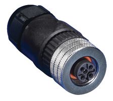 MOLEX 120085-0012 Sensor Connector, BRAD, Ultra-Lock 120085 Series, M12, Female, 5 Positions, Solder Socket