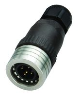 MOLEX 120085-0005 传感器连接器, BRAD, Ultra-Lock 120085 Series, M12, 公, 4路, 焊接插头, 直形线缆安装