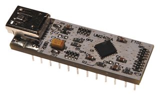 FTDI UMFT240XA-01 Development Module, USB To FIFO, Designed to Plug into Standard 0.3" 24pin DIP Socket