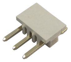 GCT BG301-03-A-0540-L-B 引脚针座, 直角, 板至板, 2.54 mm, 1 排, 3 触点, 表面安装直角, White Lite BG301
