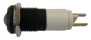CML INNOVATIVE TECHNOLOGIES 1921135W 发光二极管指示器 面板安装, 黑铬挡板, 冷白色, 24 VDC, 14 mm, 20 mA, 500 mcd, IP67