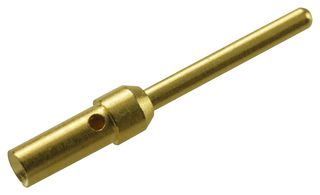 HARTING 09 67 000 5576 D Sub Contact, Standard D Sub Connectors, Pin (Male), Nickel, Gold Plated Contacts, 22 AWG