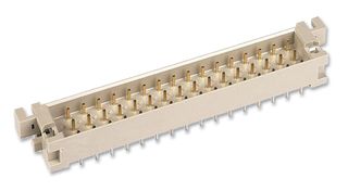HARTING 09 05 048 6924 DIN 41612 Connector, 48 Contacts, Plug, 5.08 mm, 3 Row, a + c + e