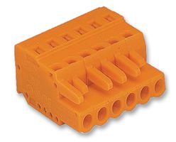 WAGO 231-302/026-000 插拔式接线端子, 5.08 mm, 2 路, 28 AWG, 12 AWG, 2.5 mm², 夹式