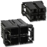 TE CONNECTIVITY - AMP 1-917807-2 连接器外壳, D-5200M, 插座, 4 路, 10.16 mm, D-5200M Dynamic Series Connectors
