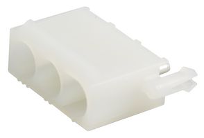 MOLEX 15-31-1036 引脚针座, 线至板, 6.7 mm, 1 排, 3 触点, 通孔直型, Standard .093" 5219 Series