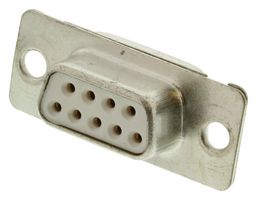 AMPHENOL COMMUNICATIONS SOLUTIONS DE09S064TLF D Sub Connector, DB9, Standard, Receptacle, FCI D, 9 Contacts, DE, Solder Cup
