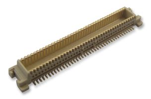 MOLEX 53748-0808 Mezzanine Connector, Plug, 0.5 mm, 2 Rows, 80 Contacts, Surface Mount, Brass