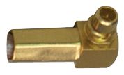 JOHNSON - CINCH CONNECTIVITY 135-3403-101 RF / Coaxial Connector, MMCX Coaxial, Right Angle Plug, Crimp, 50 ohm