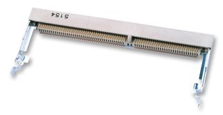 AMP - TE CONNECTIVITY 1565917-4 存储卡连接器, SODIMM, 凸轮锁, 200 触点, 铜合金, 镀金触芯, 1565917