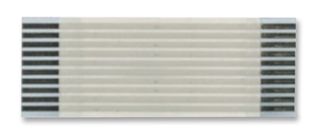 MOLEX 98267-0265 FFC/FPC线缆, Premo-Flex 连接电缆, 10 芯, 1 mm, 同相触芯, 12 ", 305 mm, 白色