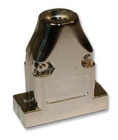 NORCOMP 994-009-030R121 D Sub Backshell, Slidelock, ARMOR 994 Series, DE, 180°, Zinc Alloy Body