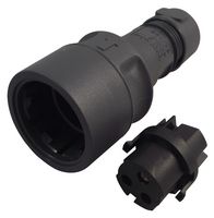 BULGIN LIMITED PXP6010/03S/ST/0507 圆形连接器, 圆形电源连接器, Buccaneer 6000系列, 电缆安装插头, 3 触点, 螺丝口
