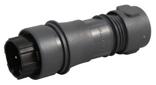 BULGIN LIMITED PXP6011/02P/ST/0507 圆形连接器, 圆形电源连接器, Buccaneer 6000系列, 电缆安装插座, 2 触点, 螺丝销