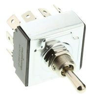 MULTICOMP PRO MCR13-44E-01 Toggle Switch, On-Off-On, 4PDT, Non Illuminated, Panel Mount, 16 A