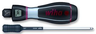 WIHA 36888 螺丝刀, 机电一体化, 4mm六角, 134mm长, 1N-m到5N-m