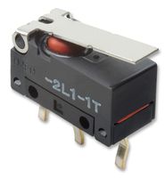 OMRON ELECTRONIC COMPONENTS D2FD-2L1-1H 微动开关, 超微型, 合页杆, SPDT, 焊接, 2 A, 30 VDC