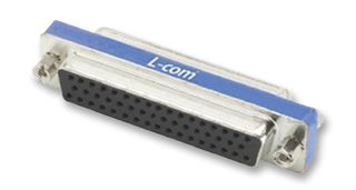 L-COM DGB50F 连接器适配器, D-sub, 标准 D Sub, 插座, 50 路, 标准 D Sub, 插座, 50 路