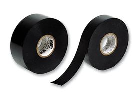 3M 22 50MM Electrical Insulation Tape, PVC (Polyvinyl Chloride), Black, 50.8 mm x 32.9 m