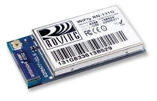 MICROCHIP RN131G-I/RM 无线LAN模块, 802.11 b/g, 超低功率内嵌TCP/IP, 工业用