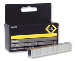 CK TOOLS 496005 1000只 重载10.5 x 14mm订书钉, 用于6222, 6227和6228重载订书机