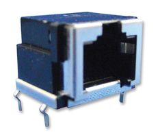 HIROSE / HRS TM11R-5C-88(50) 模块连接器, RJ45 插座, 1 x 1 (端口), 8P8C, Cat3, 通孔安装