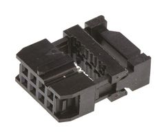 AMPHENOL COMMUNICATIONS SOLUTIONS T812108A100CEU IDC Connector, IDC Receptacle, Female, 2.54 mm, 2 Row, 8 Contacts, Cable Mount