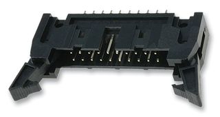 AMPHENOL COMMUNICATIONS SOLUTIONS T816110A1S101CEU Pin Header, Wire-to-Board, 2.54 mm, 2 Rows, 10 Contacts, Through Hole, T816