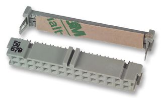 3M 3419-6600 IDC Connector, IDC Receptacle, Female, 2.54 mm, 2 Row, 30 Contacts, Cable Mount