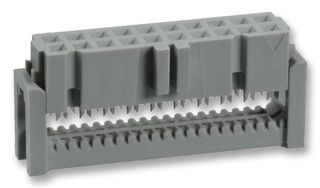 3M 89120-0101. IDC连接器, IDC插座, 母, 2.54 mm, 2排, 20 触点, 电缆安装