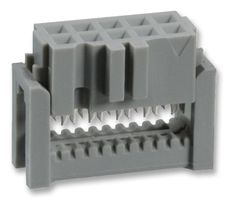 3M 89110-0101 IDC连接器, IDC插座, 母, 2.54 mm, 2排, 10 触点, 电缆安装