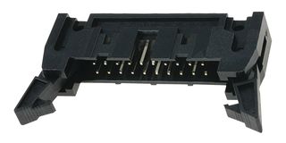 AMPHENOL COMMUNICATIONS SOLUTIONS T816150A1R102CEU Pin Header, Wire-to-Board, 2.54 mm, 2 Rows, 50 Contacts, Through Hole, T816