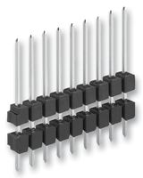 FISCHER ELEKTRONIK SL 13 071 36 G Pin Header, Straight, Board-to-Board, 2.54 mm, 1 Rows, 36 Contacts, Through Hole, SL 13