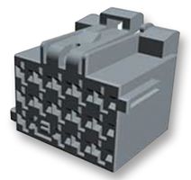 AMP - TE CONNECTIVITY 1355206-1 Connector Housing, Junior Power Timer, Receptacle, 14 Ways, JPT Socket Contacts