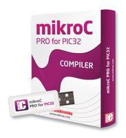 MIKROELEKTRONIKA MIKROE-738 Compiler, USB Dongle, PIC, Node Locked, Windows, 1 Licence