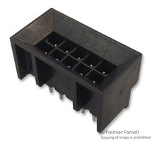 MOLEX 45280-1001 引脚针座, 板至板, 线至板, 3 mm, 2 排, 10 触点, 压配合, Micro-Fit BMI CPI 45280 Series