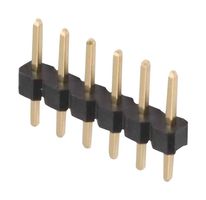 HARWIN M22-2510605 引脚针座, 板至板, 2 mm, 1 排, 6 触点, 通孔安装, M22
