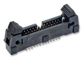 HARWIN M50-3551342 Pin Header, Ejector, Wire-to-Board, 1.27 mm, 2 Rows, 26 Contacts, Through Hole, Archer M50 Series
