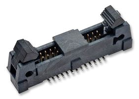 HARWIN M50-3650542R 引脚针座, 喷射器, 线至板, 1.27 mm, 2 排, 10 触点, 表面安装 , Archer M50 Series