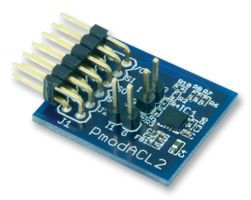DIGILENT 410-255 扩展板, PmodACL2, ADXL362 3轴±2 g /±4 g /±8 g MEMS加速计, Pmod I/O