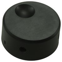 GRAYHILL 11K5013-KMNB 旋钮, 圆形杆, 6.35 mm, 尼龙 (聚酰胺), 圆形带指示缺口, 33.78 mm
