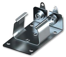 KEYSTONE 1290 Battery Holder, PP3 (9V) x 1, Panel Mount, Snap-In